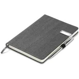 Oakridge A5 Hard Cover Closed With Pen